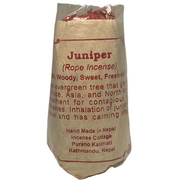 juniper incense rope