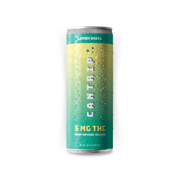 Cantrip THC Drinks - 5mg Lemon Basil