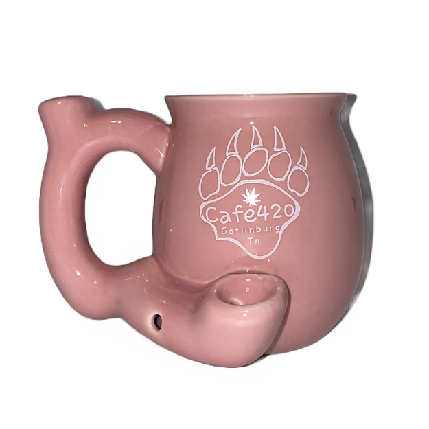 Pink Wake and bake mug